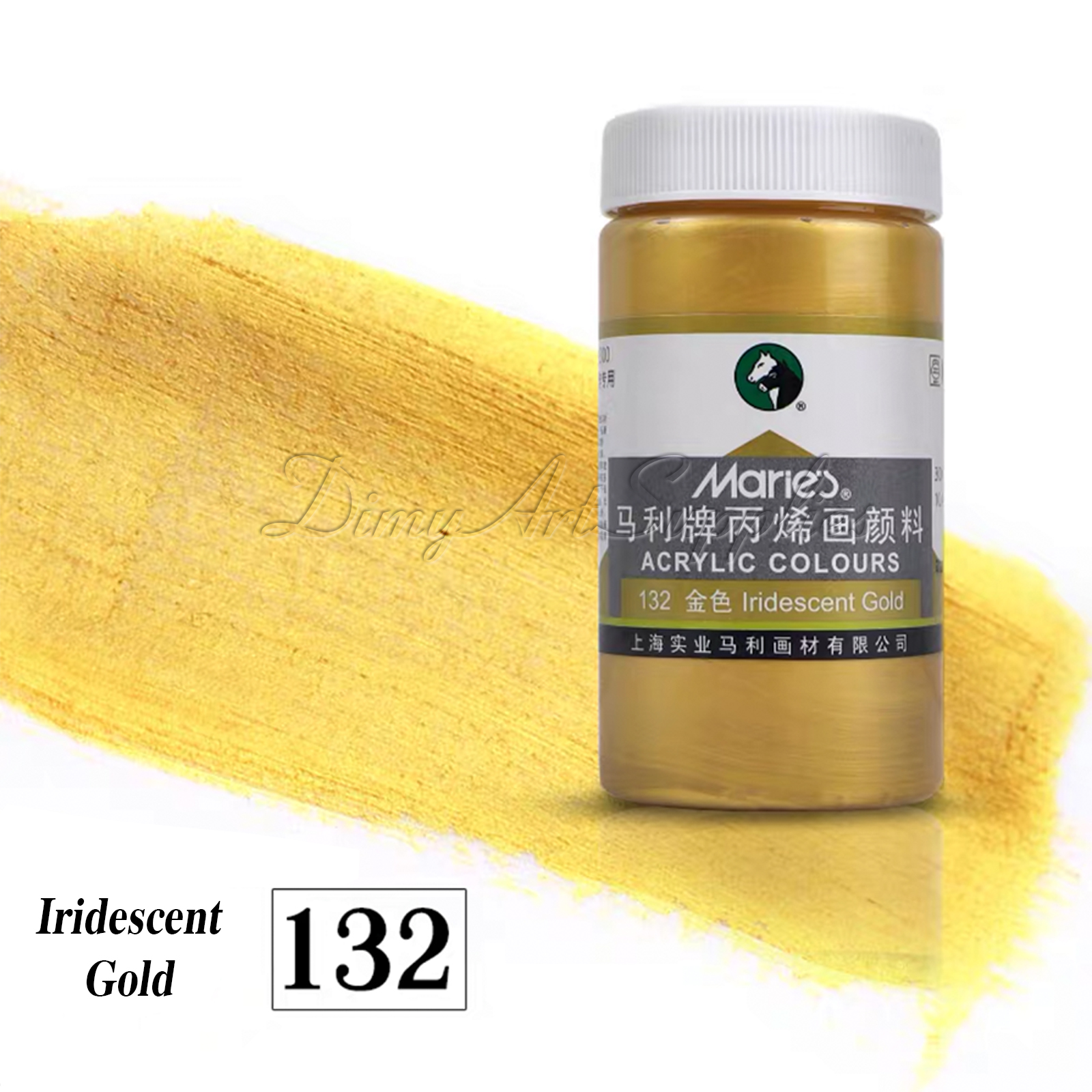 [HCM]Màu Nhũ/Dạ Quang Acrylic MARIES 300ml