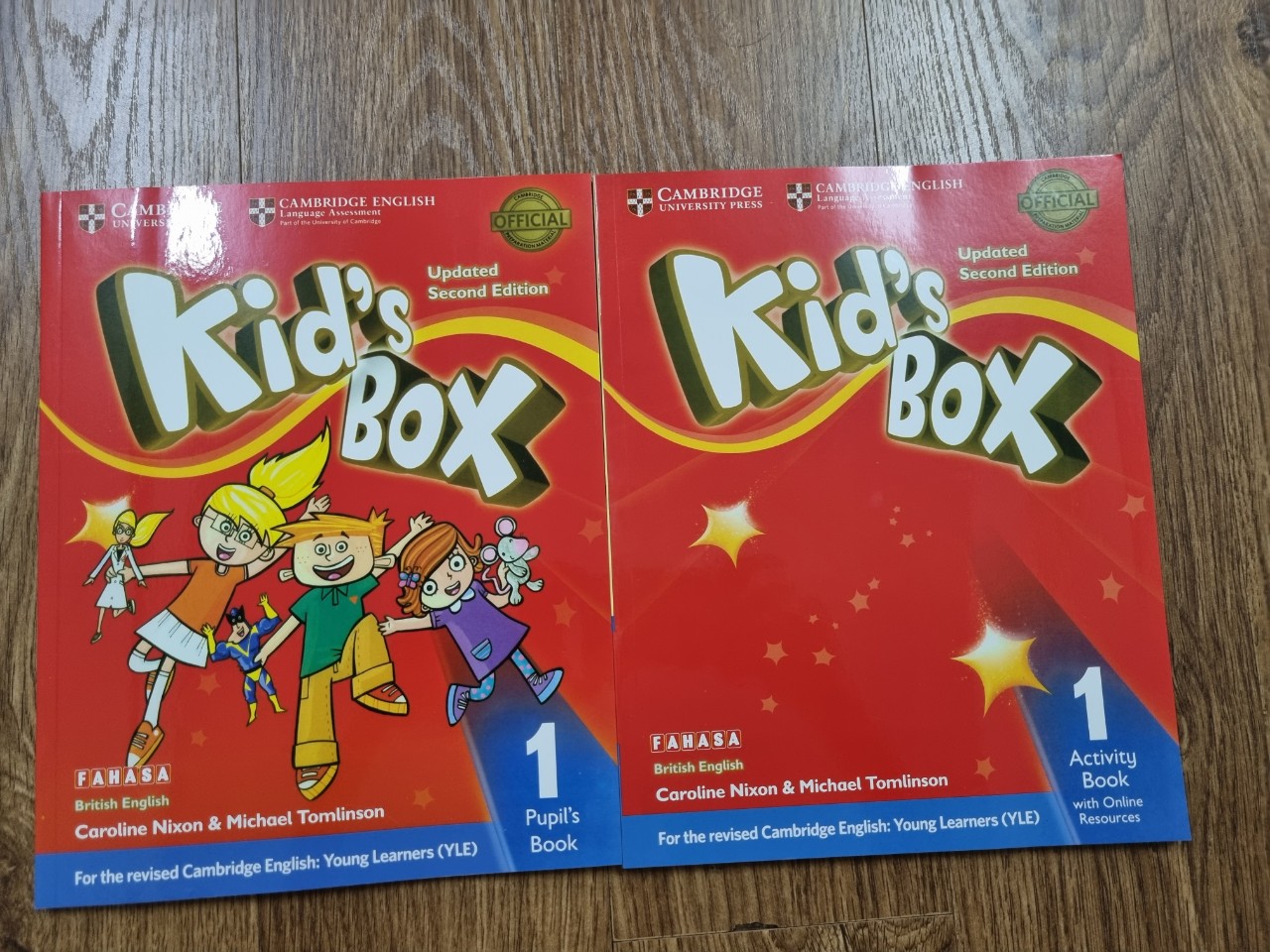 Bộ Kid's box 1 cho bé ( bộ 2 cuốn )