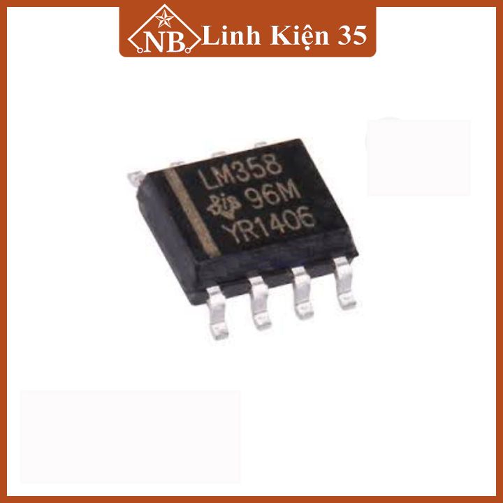Ic chức năng LM358N chân dán SOP8 8 chân