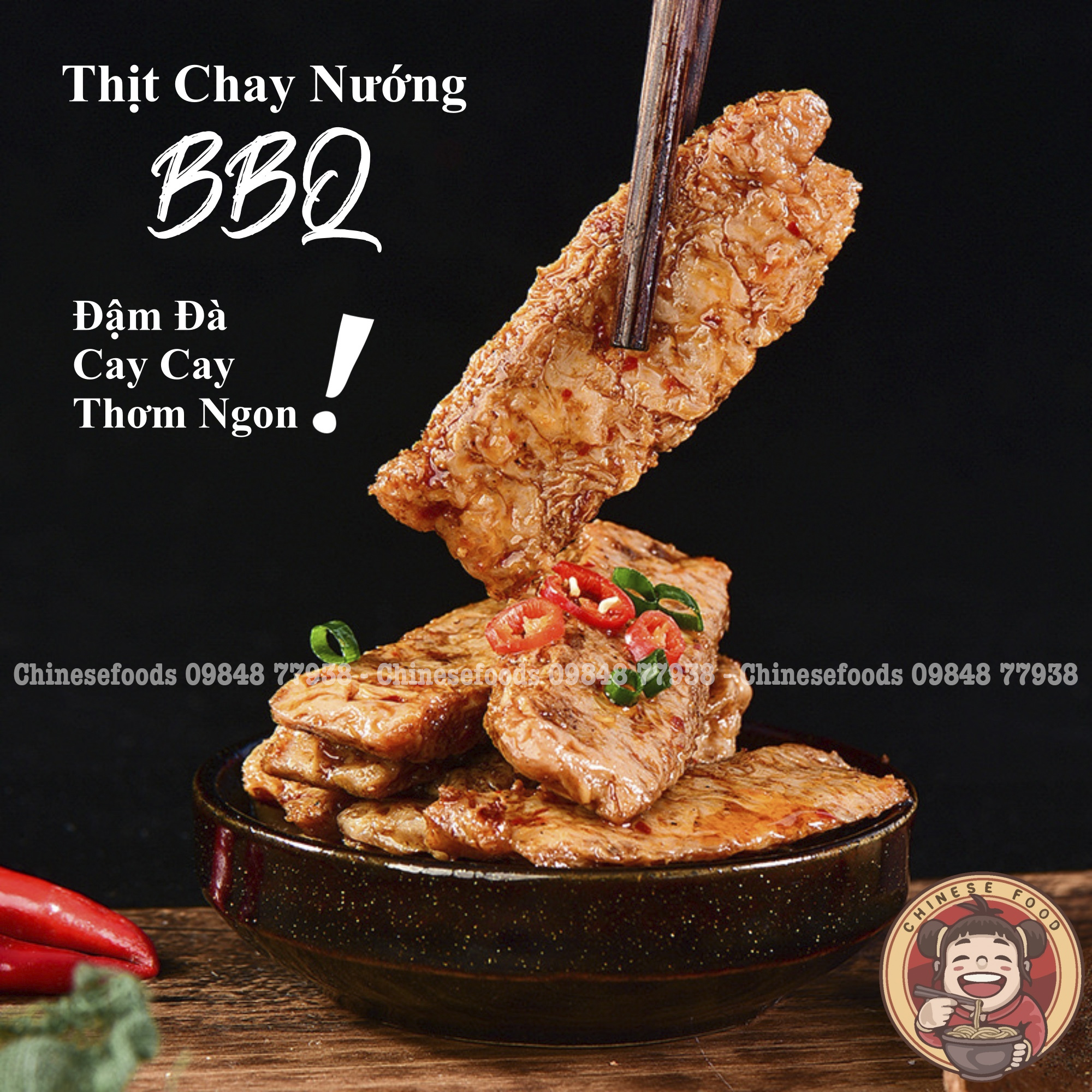 Thịt Chay Sốt BBQ Bà Dì