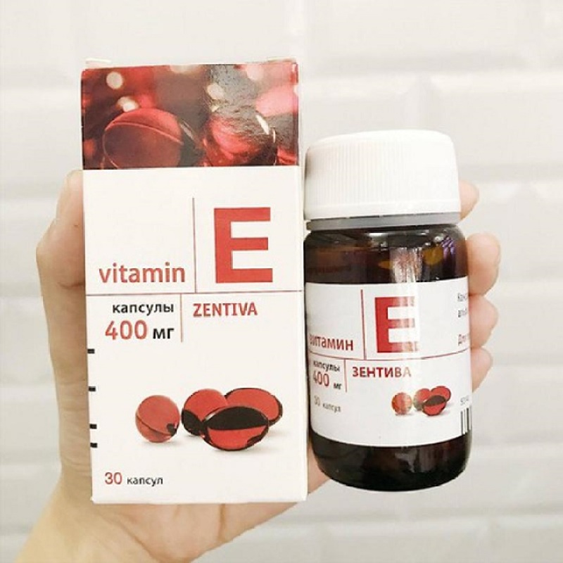 [Hộp 30 viên] Viên uống Vitamin E 400mg Mirrola của Nga