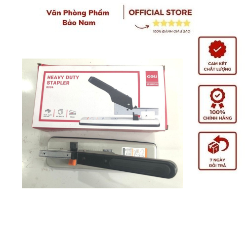 Máy dập ghim deli 0394 - dập được 120 tờ giấy