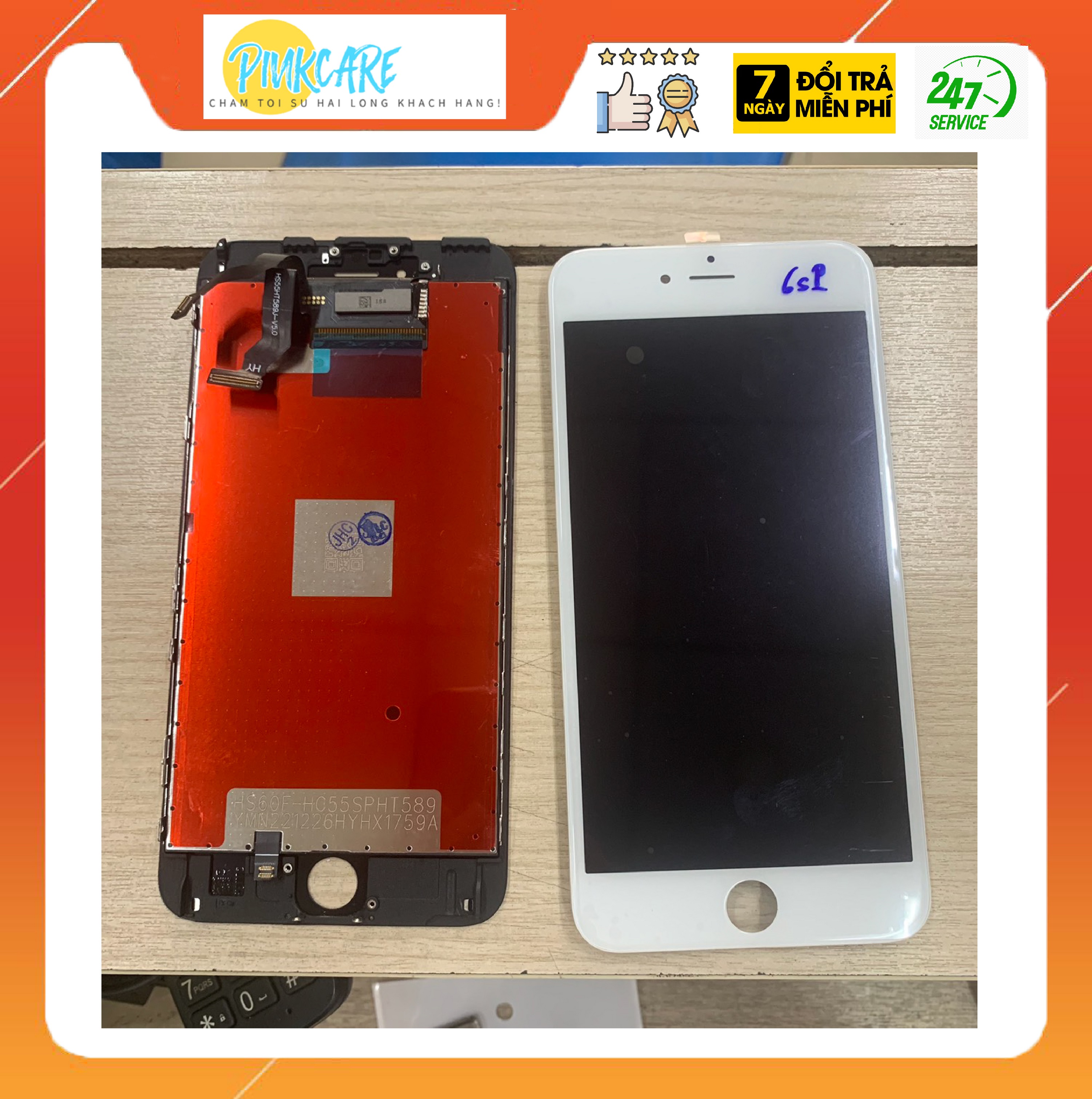 Màn hình linh kiện ip 6s plus