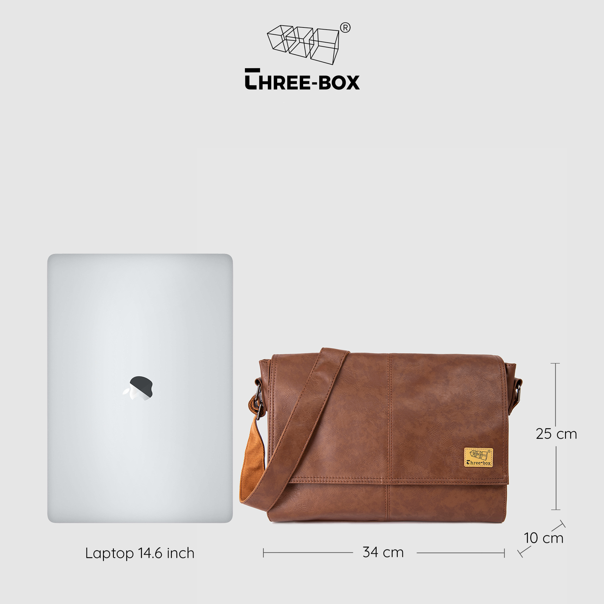 [MS7231] Túi đeo chéo Three-Box chính hãng