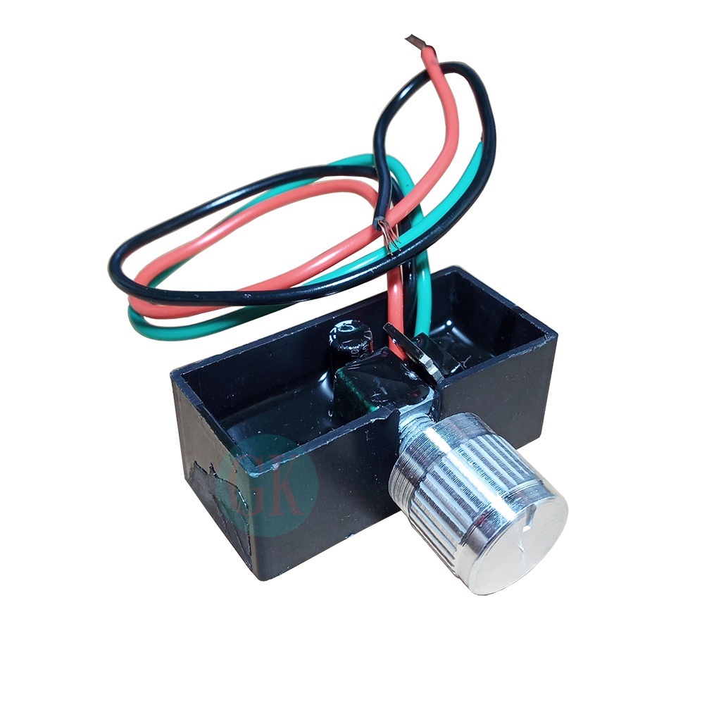 Bộ điều chỉnh tốc độ - Chiết áp điều tốc 12v - Volum tăng giảm bình phun thuốc sâu loại 1, Chế quạt 12v chạy bình ác quy