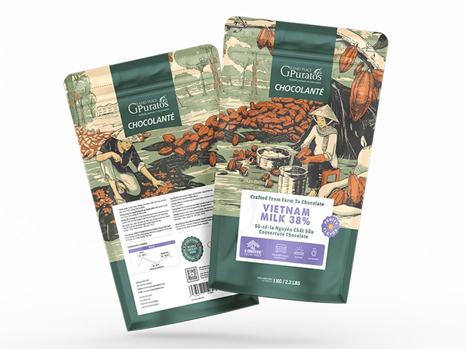 Socola sữa Grand-Place Puratos Chocolante 38%