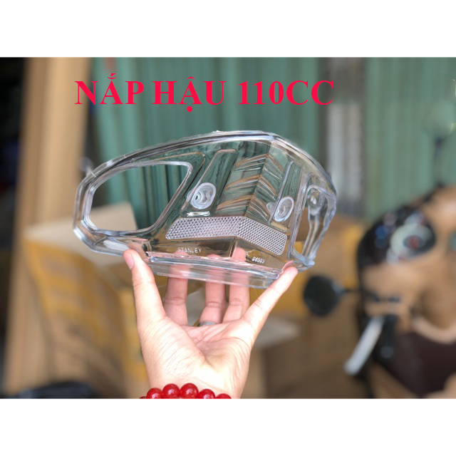 Ốp Hậu Trong Suốt Cho Wave 100 - 110 - Dream