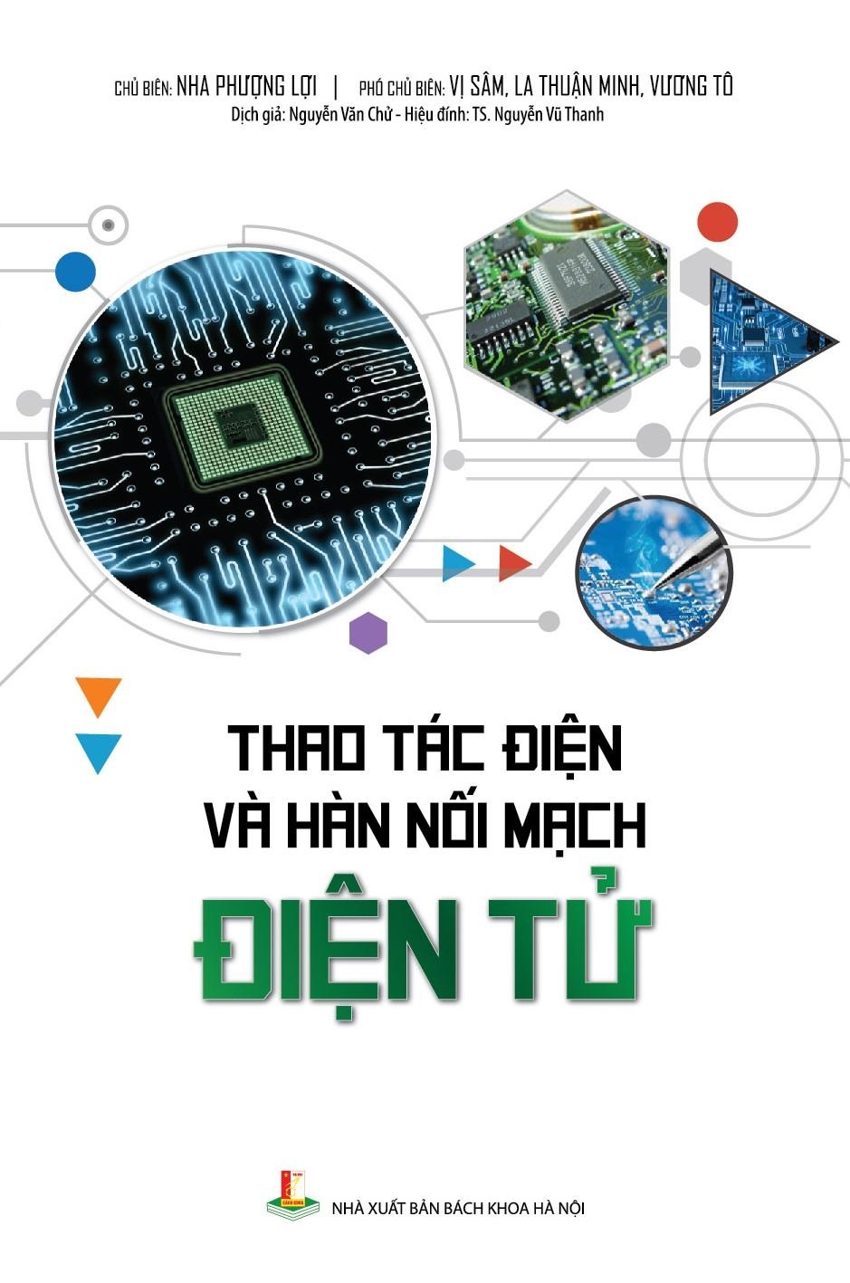 Thao tác điện và hàn nối mạch điện tử