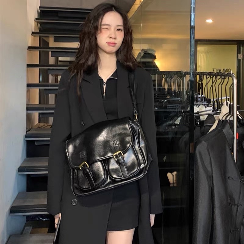Túi Đeo Chéo 2 Hộp Cực Chất [hàng có sẵn rồi ạ]