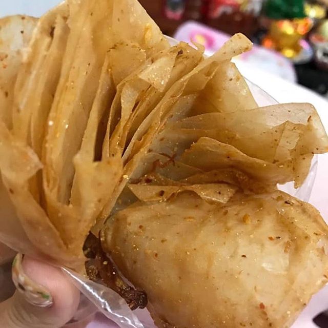 [HCM]Bánh tráng muối nhuyễn tỏi