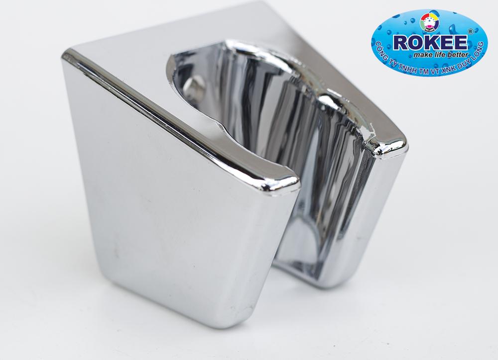Tay sen tắm một chế độ Rokee R026 (Trắng bạc)