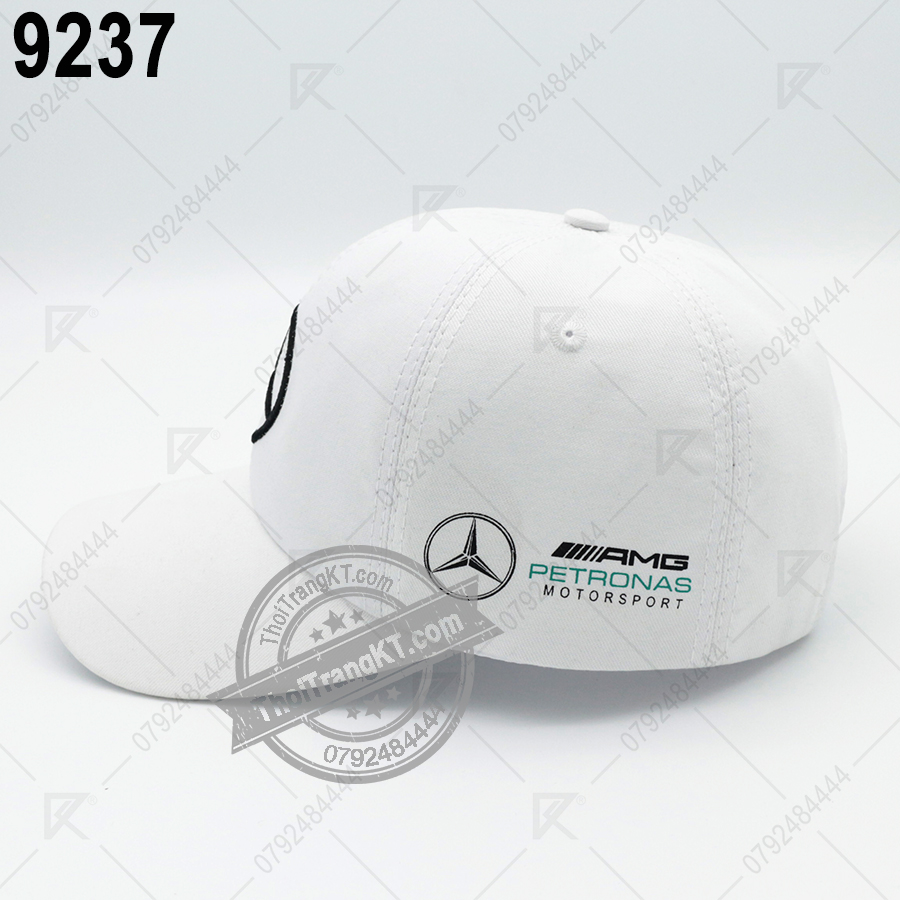 NÓN XE MERCEDES [ Đỏ + Trắng + Đen ]