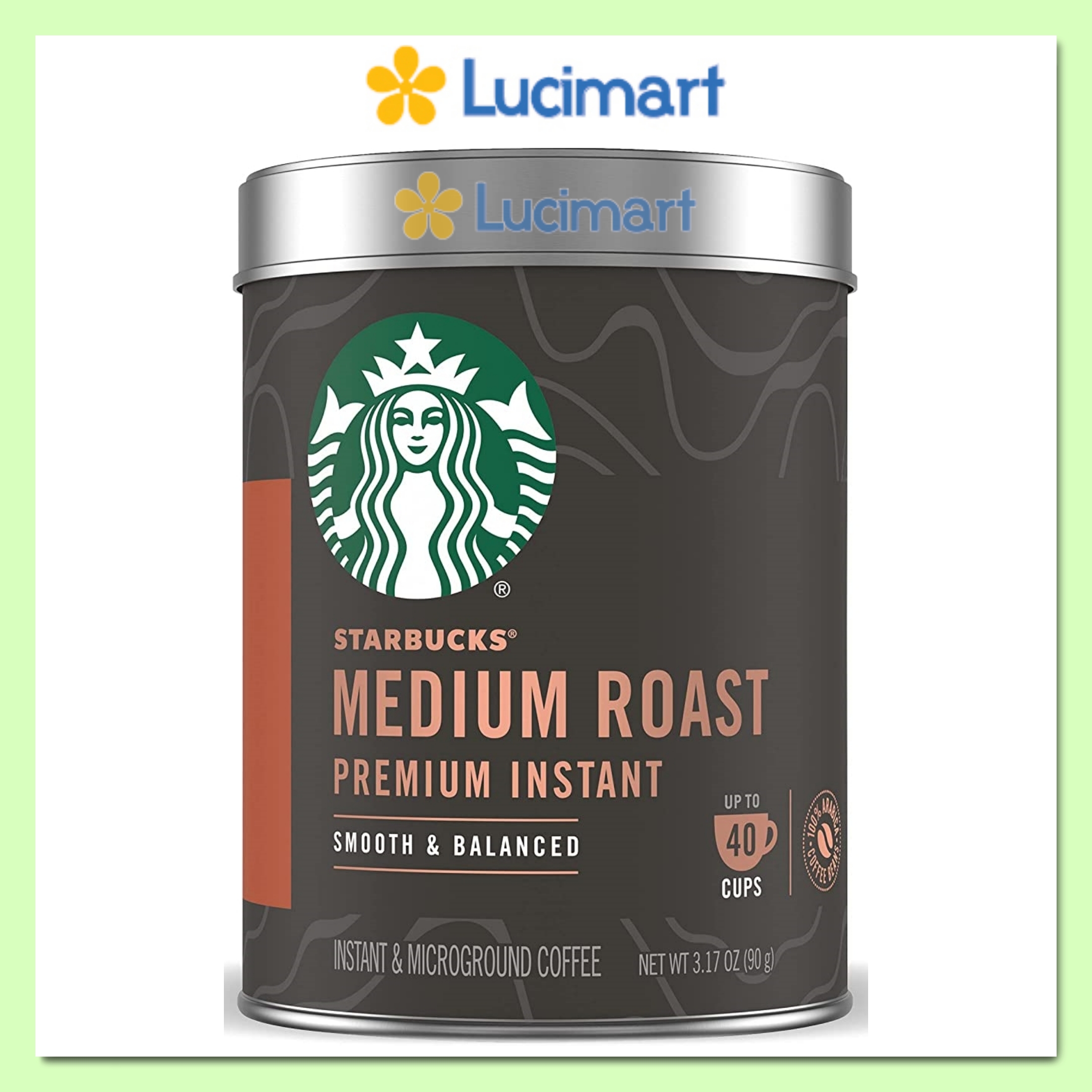 Cà phê Starbucks hòa tan 100% cà phê Arabica [Hàng Mỹ]