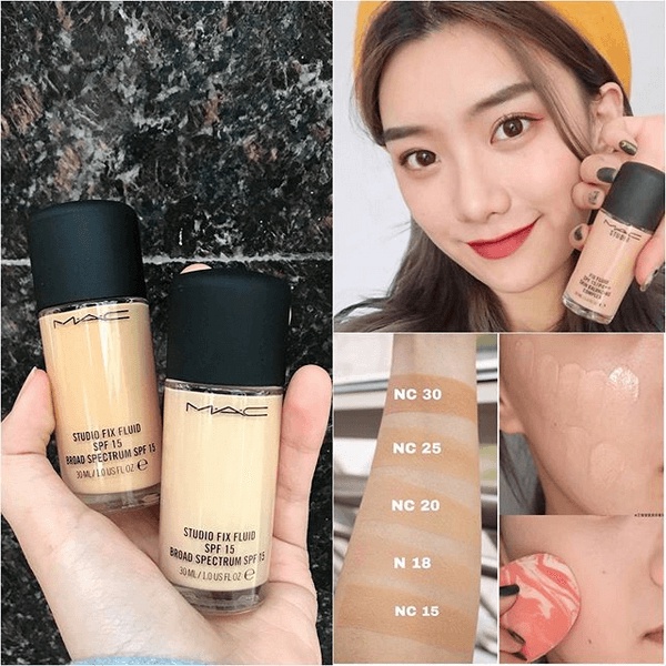 Kem Nền Kiềm Dầu MAC Studio Fix Fluid Foundation SPF15 30ml