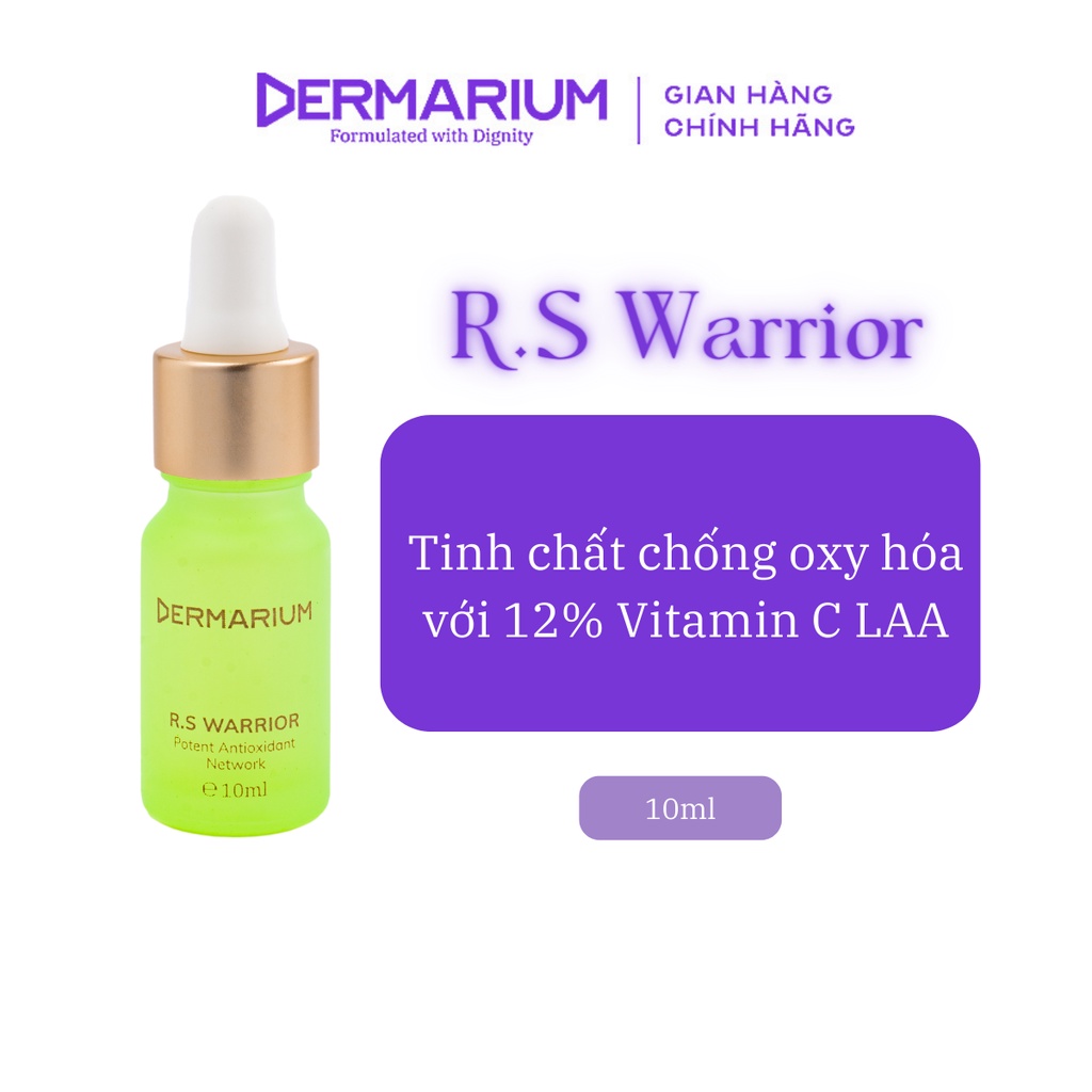Dermarium R.S Warrior - Serum vitamin C chống oxy hóa 10ml
