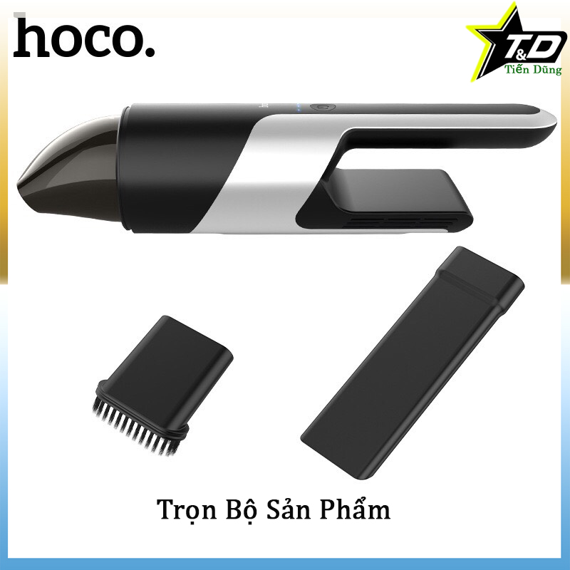 Hoco ph16 máy hút bụi cầm tay không dây ô tô - máy hút bụi không dây hoco ph16 azure lực hút 53kpa công xuất 80w