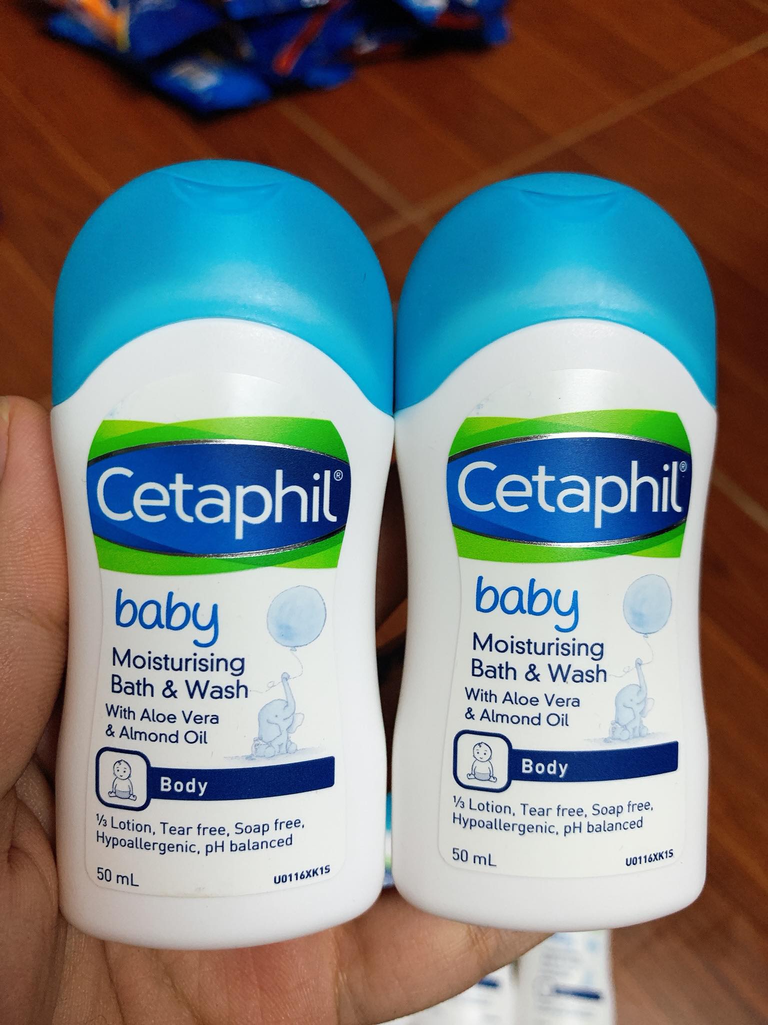 2 Sữa Tắm Gội CETAPHIL BABY 50ml