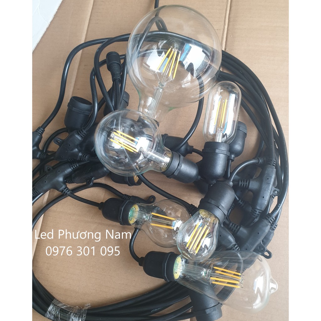 [Combo 2] Edison G45 Led Light Bulb [Imitation Incandescent] Common E27 Tail Light Bulb