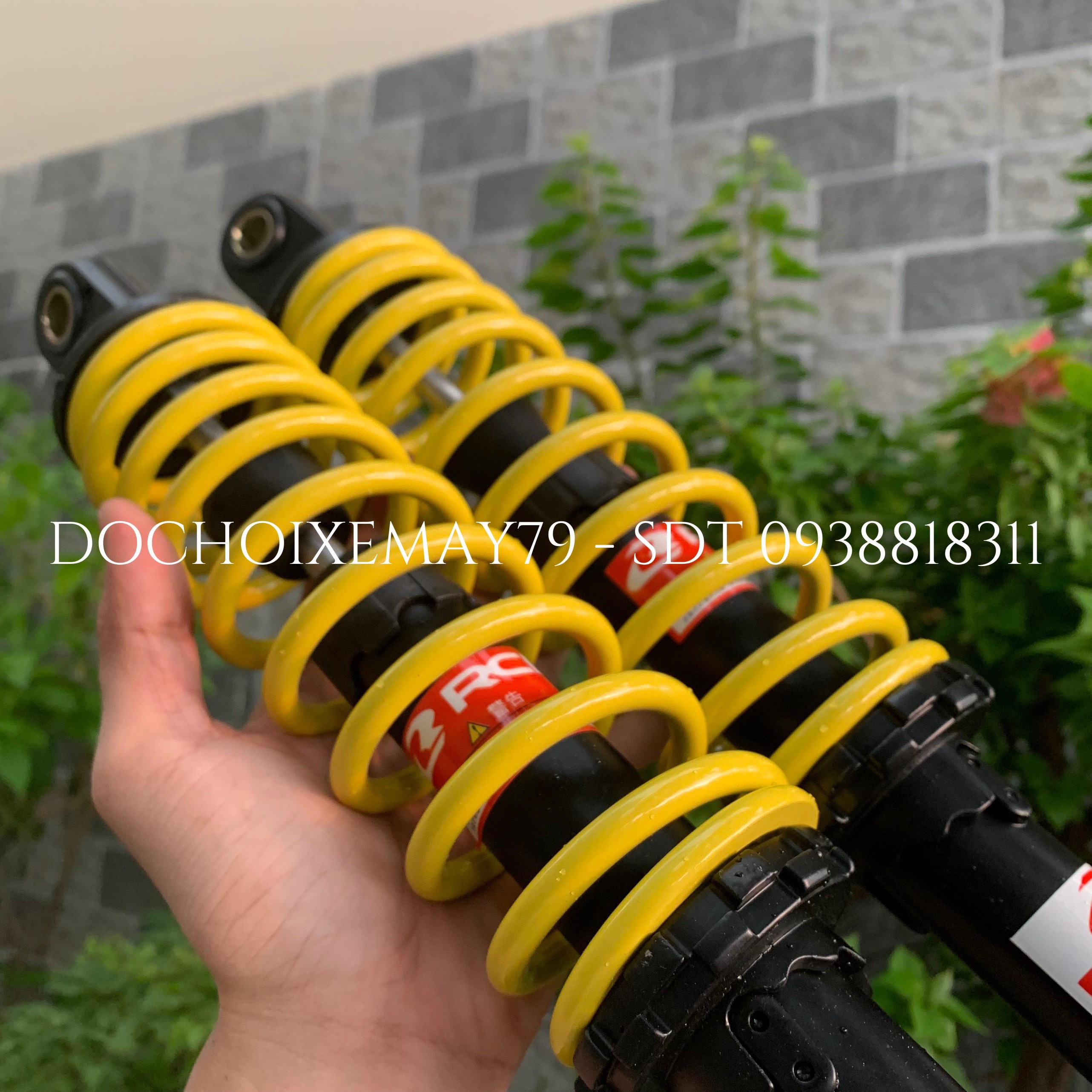 Phuộc sau RCB gắn Wave , Dream , Sirius