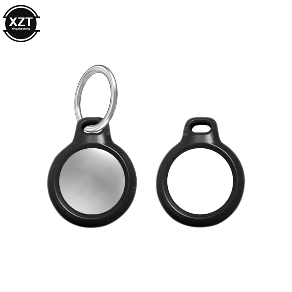 ♈❈▤ Secure Holder with Strap for Apple Airtag Case Protective Cover Bumper Tracker Accessories Anti-scratch Keychain Air tag case