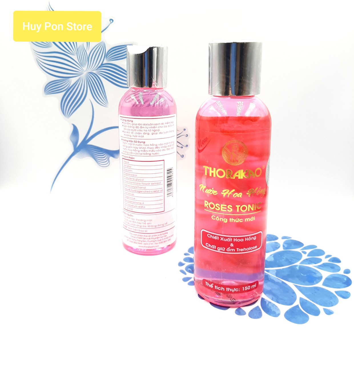 [HCM]Nước hoa hồng Thorakao 150ml