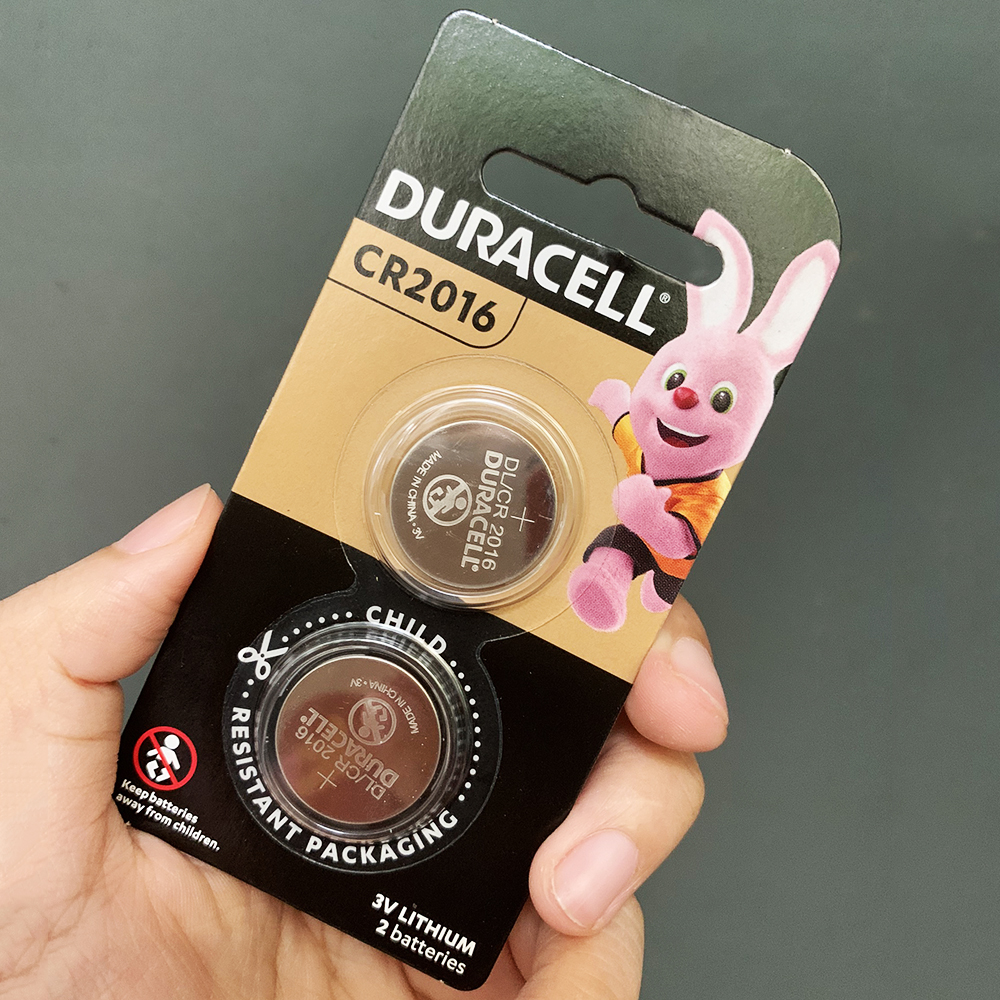 Vỉ 2 viên pin duracell cr2032 / cr2025 / cr2016 lithium 3v - hàng chính hãng