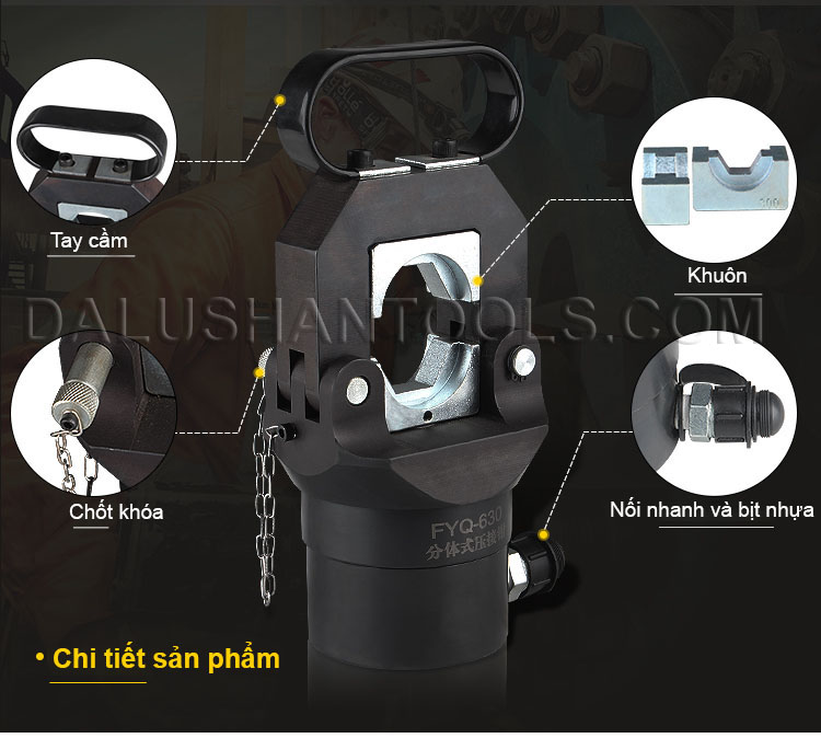 ĐẦU ÉP COS THỦY LỰC FYQ-630