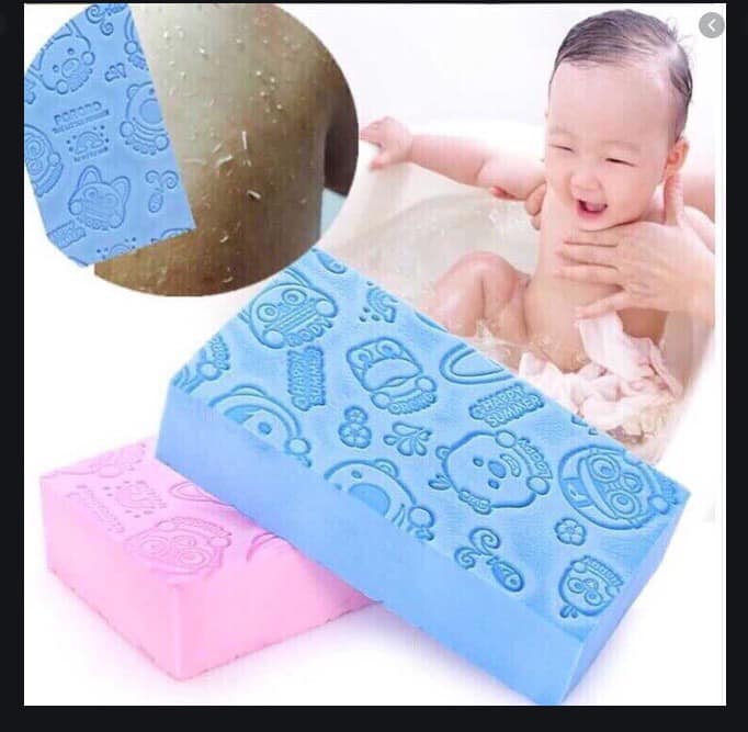 Combo 2 Bông Kỳ Ghét Bọt Biển Cho Bé