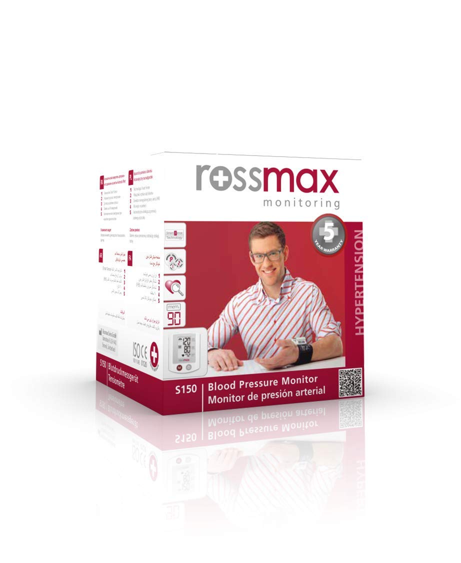 Máy đo huyết áp cổ tay Rossmax S150