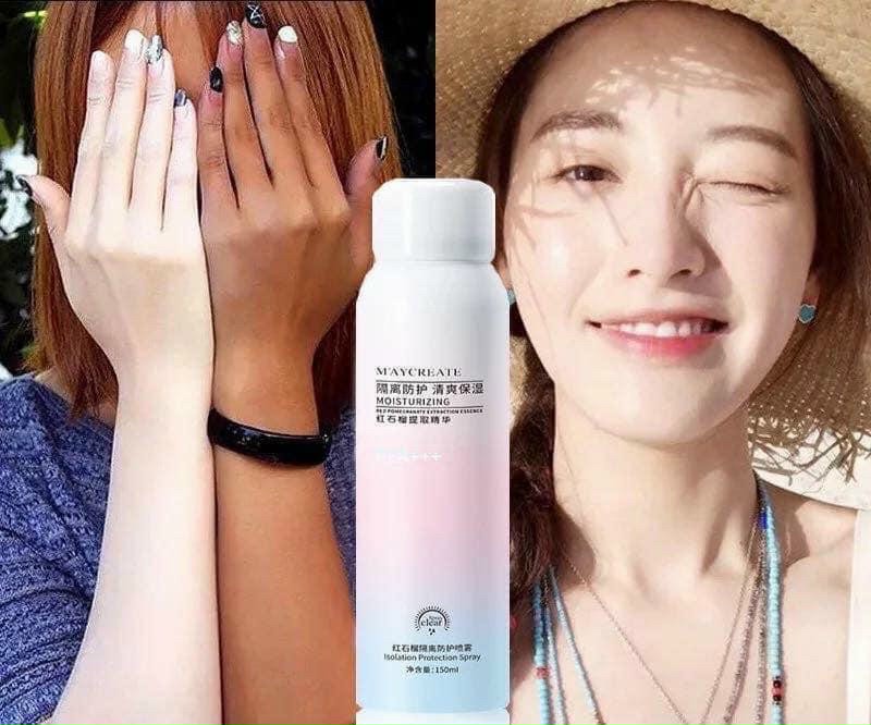 Xịt Chống Nắng Make Up Maycreate