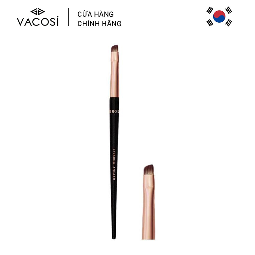 Vacosi Cọ Mày Đầu Cứng Eyebrow Angled Brush BR05