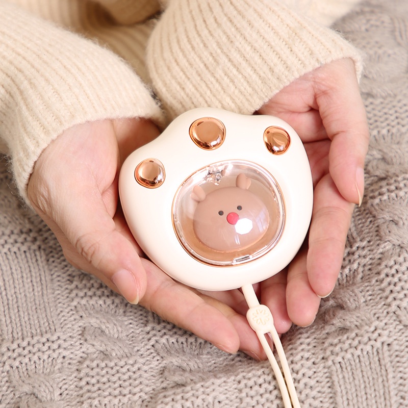 Máy sưởi mini hình chân gấu thông minh - dễ thương