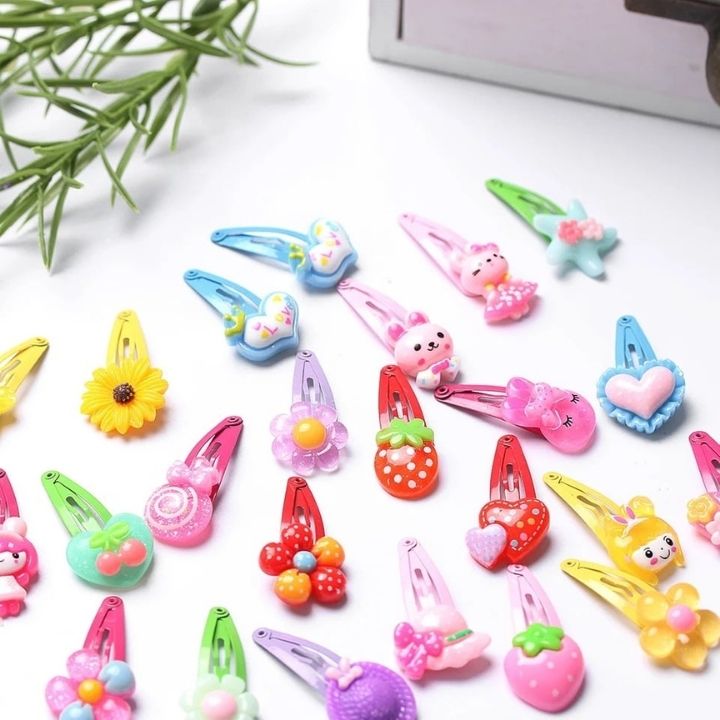 Combo 10 Kẹp Tóc Dễ Thương Cute Cho Bé Gái
