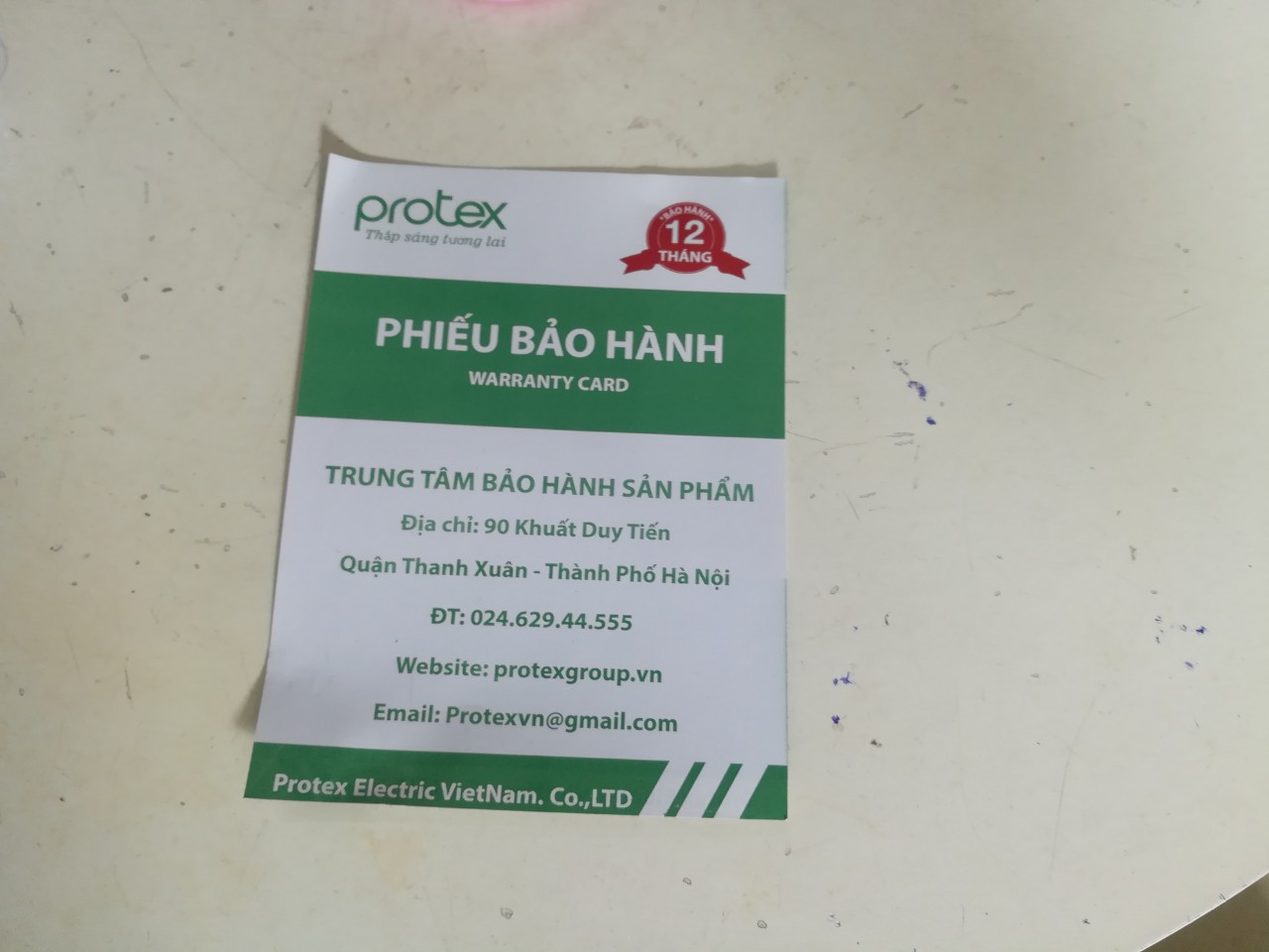 Đèn Bàn Học Sinh Chống Cận Thị Protex Model PR023 - Màu hồng có bóng Hàng Chính Hãng