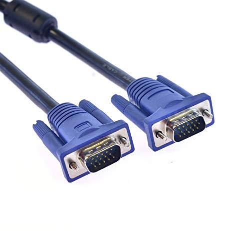 Dây VGA 1,5M ,Dây cáp VGA 1,5M - Đen