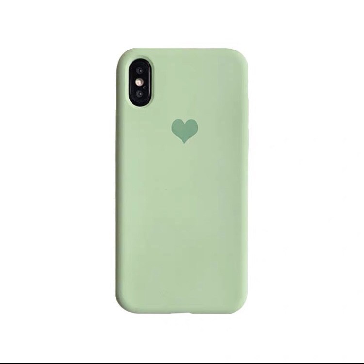 Ốp Lưng Chống Bám Bẩn Tim dành cho iP6/6s/6Plus/6sPlus/7Plus/8Plus/iPX/IPXS