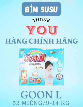 Tã quần Goon size L 52 miếng (9-14 Kg)