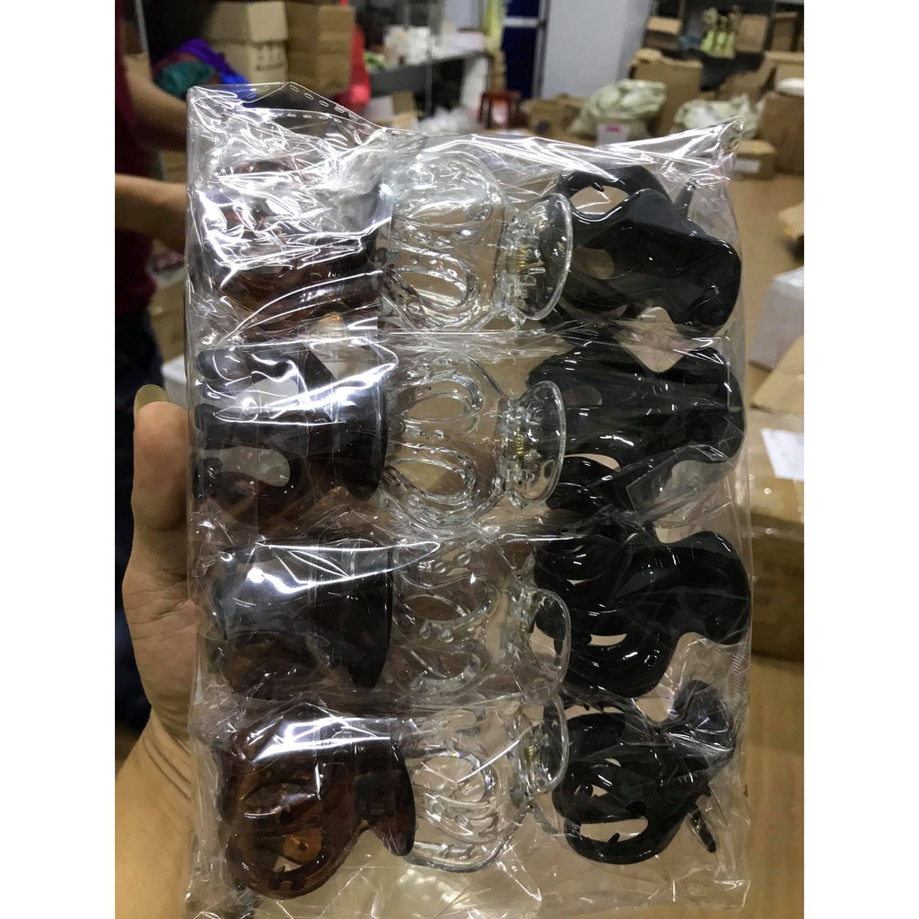 SET 3 Kẹp Tóc 6 Răng Thái Lan Size Lớn
