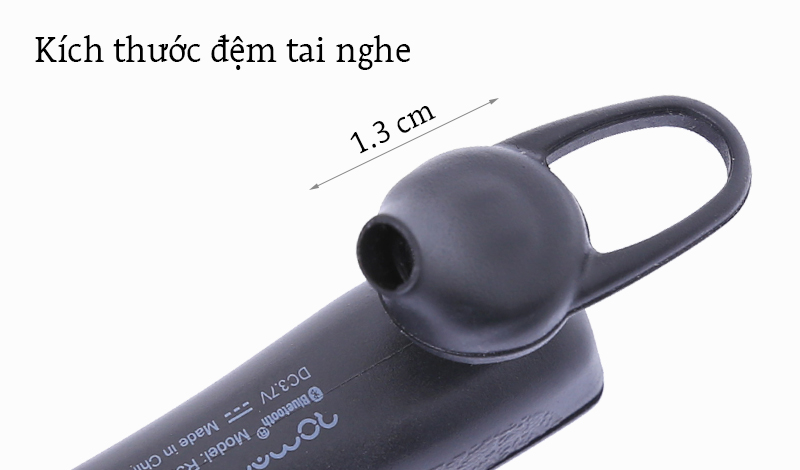 Tai nghe Bluetooth Roman R553X Đen