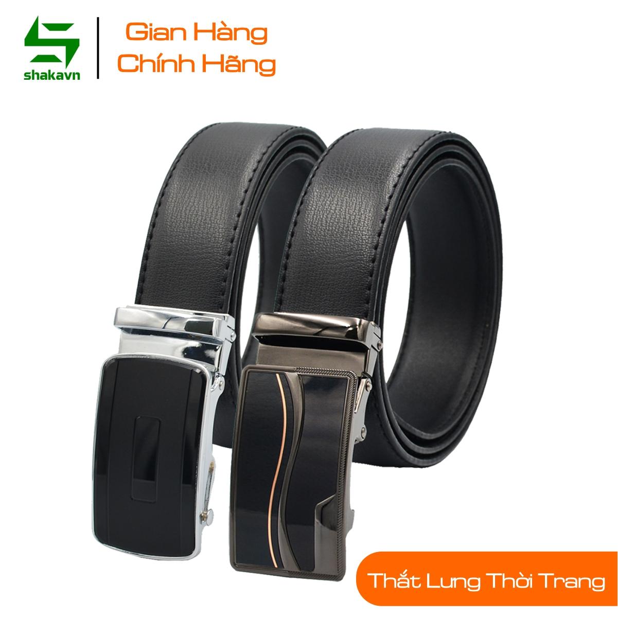 Thắt Lưng Nam - Dây Nịt Nam Shakavn SKLS06 (đen)