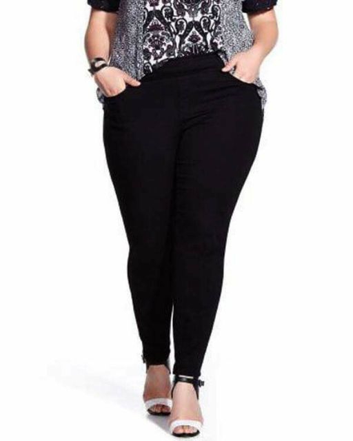 Quần legging bigsize lưng cao cạp trơn [60-75kg]
