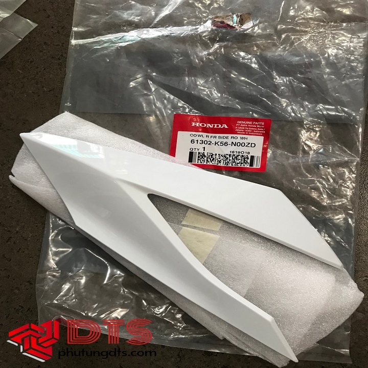 Tai thỏ SONIC 150 màu trắng phía bên phải - nhập chính hãng Honda indo