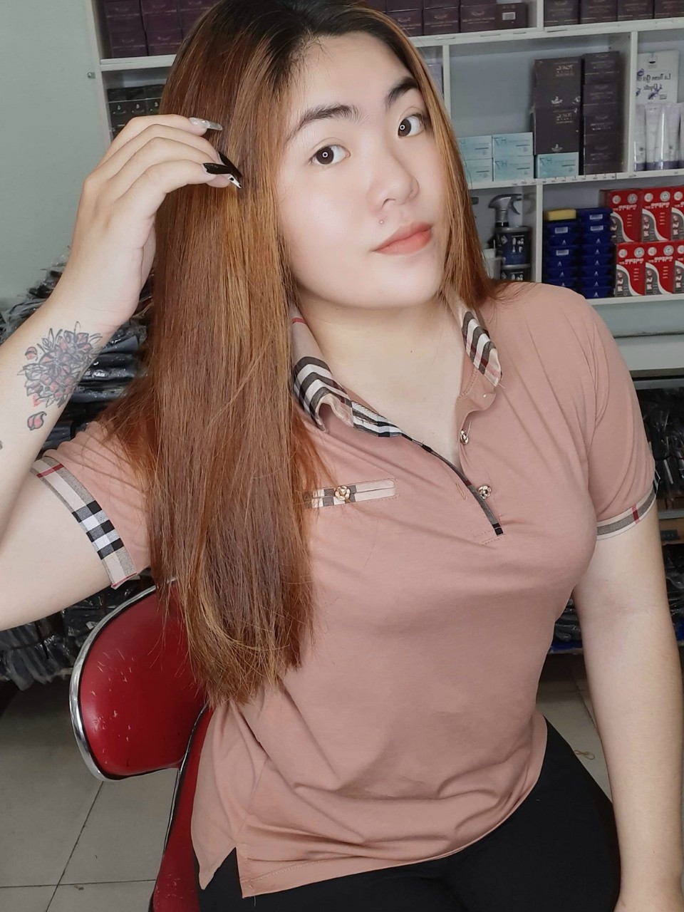 [HCM]Áo thun cổ sơ mi BB vnxk big size Tuyền Phan(xl-3x)