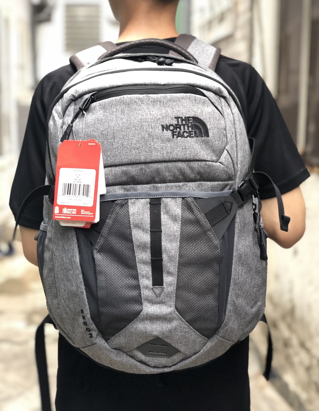 the north face white label easy string backpack nm2dl06j