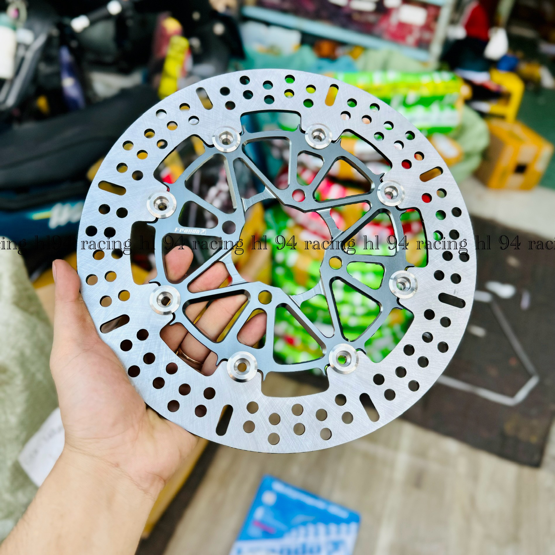 Đĩa thắng frando 267mm khoen inox 304 v2 chính hãng