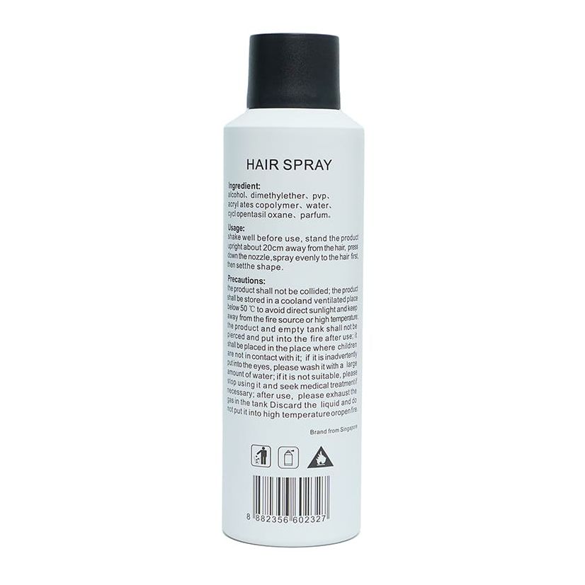 Roug Spray Hair Hold Spray 250ml – Super Hold, Not Sticky, Not Dry