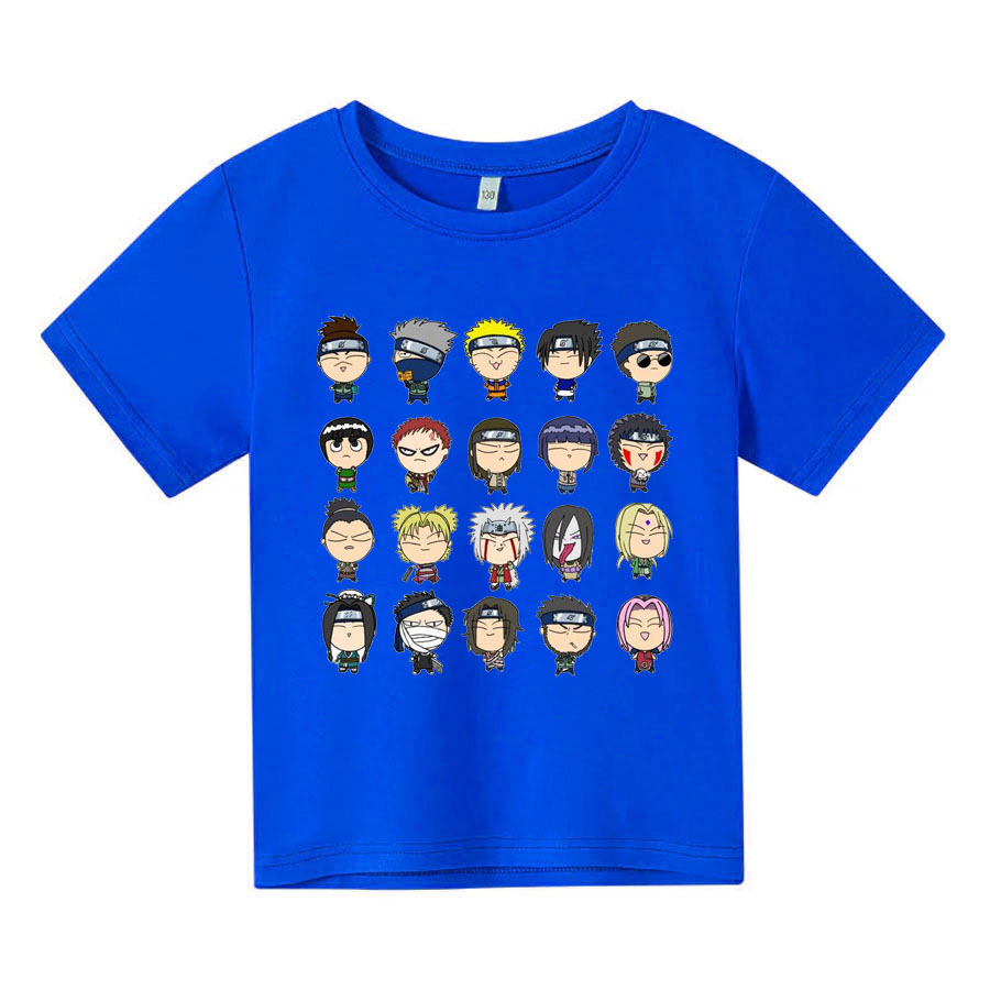 Áo thun trẻ em narutochibi, 4 màu, có size người lớn, anam store