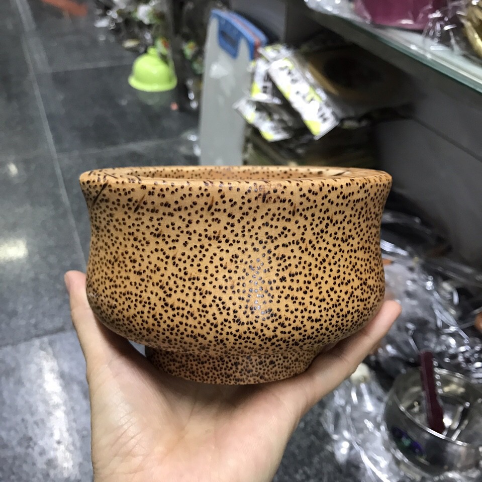 Bộ Cối Chày Gỗ Dừa Cho Món Ăn Thơm Ngon