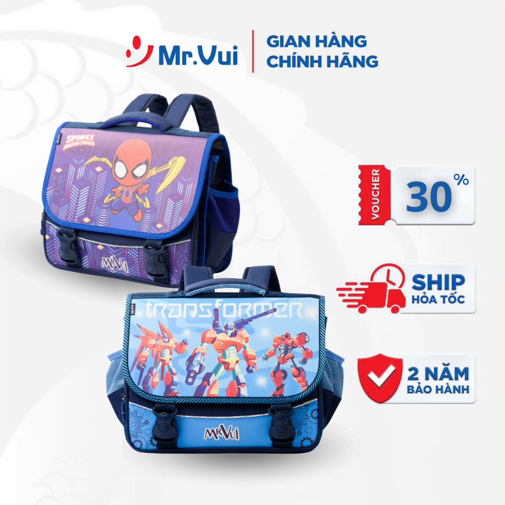 Mr Vui CHS503 cặp học sinh siêu nhẹ dành cho bé trai (cap hoc sinh di hoc cap 1)