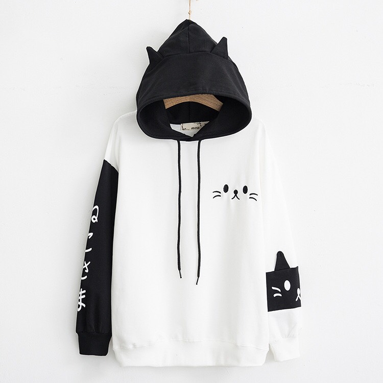 [HCM]ÁO HOODIE MÈO ĐỘC ĐÁO